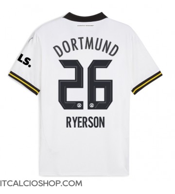 Borussia Dortmund Julian Ryerson #26 Terza Maglia 2024-25 Manica Corta